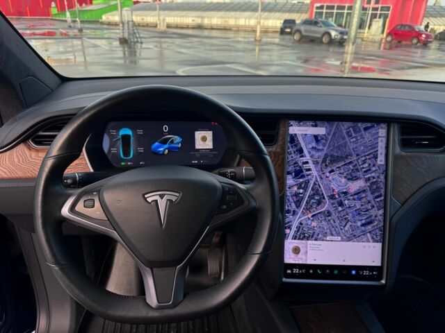 Синій Тесла Модель Х, об'ємом двигуна 0 л та пробігом 66 тис. км за 34500 $, фото 15 на Automoto.ua