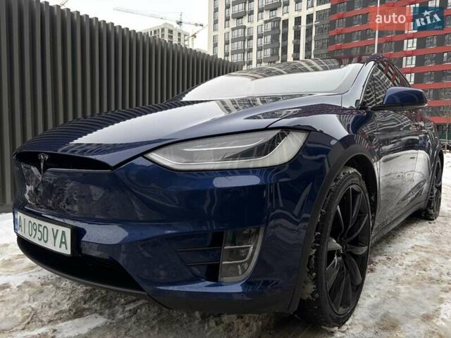 Синий Тесла Модель Х, объемом двигателя 0 л и пробегом 65 тыс. км за 49944 $, фото 22 на Automoto.ua