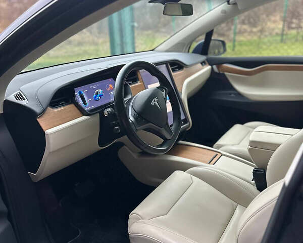 Синій Тесла Модель Х, об'ємом двигуна 0 л та пробігом 72 тис. км за 25500 $, фото 4 на Automoto.ua