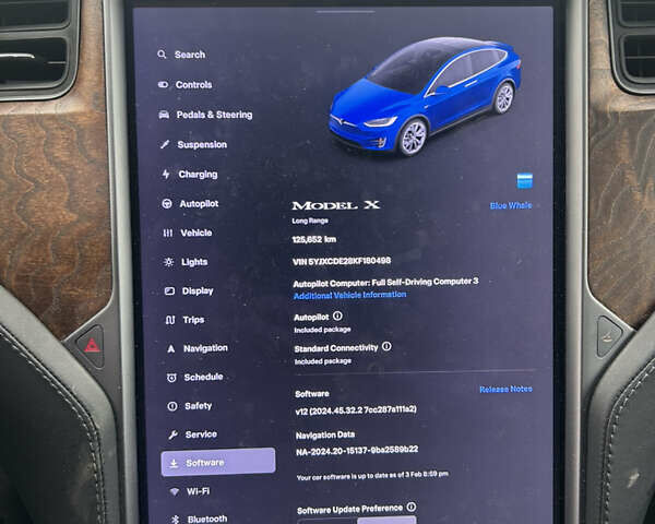 Синій Тесла Модель Х, об'ємом двигуна 0 л та пробігом 125 тис. км за 18300 $, фото 8 на Automoto.ua