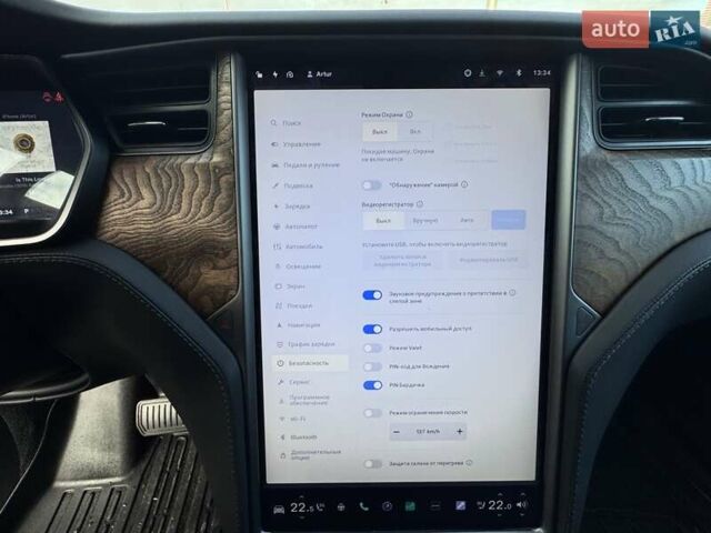Синий Тесла Модель Х, объемом двигателя 0 л и пробегом 66 тыс. км за 34500 $, фото 28 на Automoto.ua