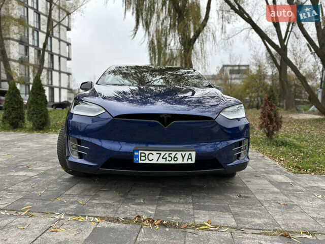 Синій Тесла Модель Х, об'ємом двигуна 0 л та пробігом 77 тис. км за 35011 $, фото 11 на Automoto.ua