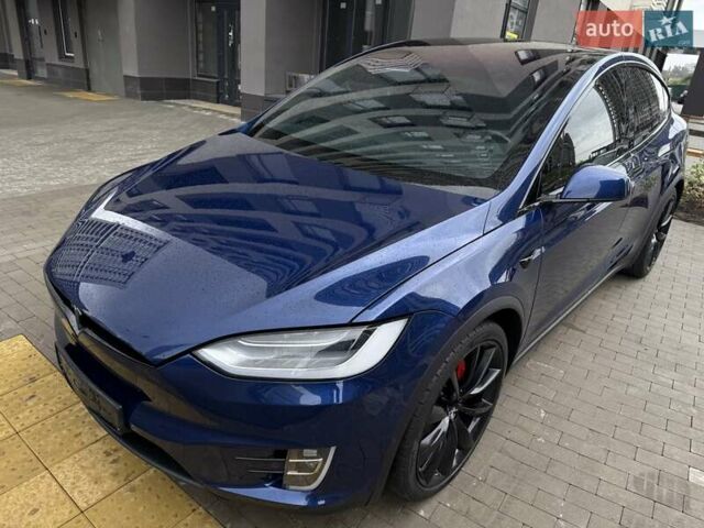 Тесла Модель Х 2019 в Киеве на Automoto.ua Синий Тесла Модель Х, объемом двигателя 0 л и пробегом 65 тыс. км за 55333 $, фото 25 на Automoto.ua