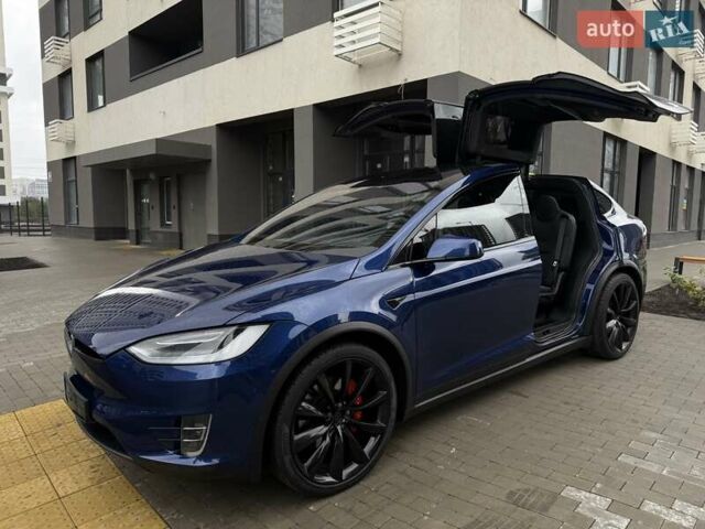 Тесла Модель Х 2019 в Киеве на Automoto.ua Синий Тесла Модель Х, объемом двигателя 0 л и пробегом 65 тыс. км за 55333 $, фото 10 на Automoto.ua