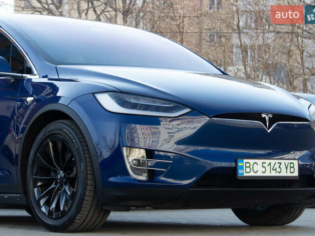 Синій Тесла Модель Х, об'ємом двигуна 0 л та пробігом 123 тис. км за 33500 $, фото 5 на Automoto.ua