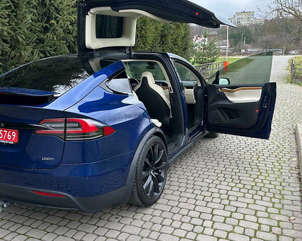 Синій Тесла Модель Х, об'ємом двигуна 0 л та пробігом 72 тис. км за 25500 $, фото 17 на Automoto.ua