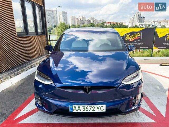 Синий Тесла Модель Х, объемом двигателя 0 л и пробегом 221 тыс. км за 29800 $, фото 2 на Automoto.ua