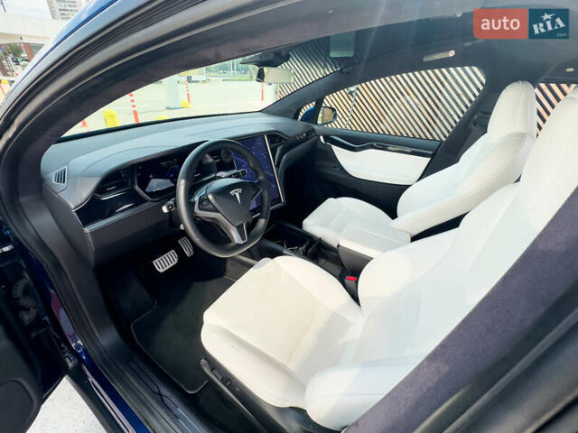 Синий Тесла Модель Х, объемом двигателя 0 л и пробегом 222 тыс. км за 29500 $, фото 11 на Automoto.ua
