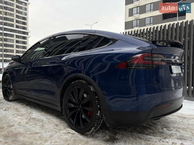 Синий Тесла Модель Х, объемом двигателя 0 л и пробегом 65 тыс. км за 49944 $, фото 10 на Automoto.ua