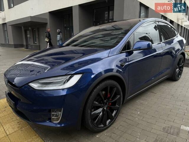 Тесла Модель Х 2019 в Киеве на Automoto.ua Синий Тесла Модель Х, объемом двигателя 0 л и пробегом 65 тыс. км за 55333 $, фото 28 на Automoto.ua