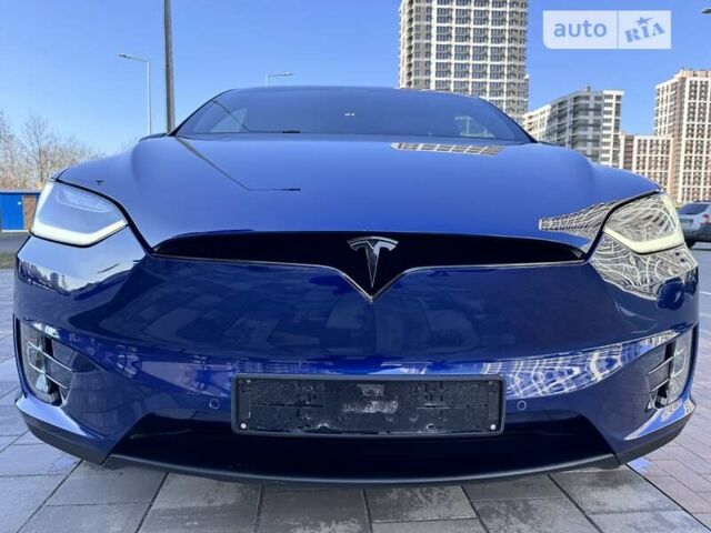 Синій Тесла Модель Х, об'ємом двигуна 0 л та пробігом 59 тис. км за 51000 $, фото 5 на Automoto.ua