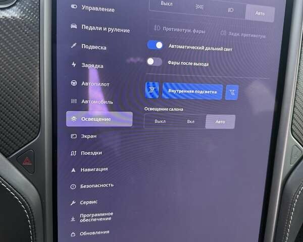 Синий Тесла Модель Х, объемом двигателя 0 л и пробегом 65 тыс. км за 49944 $, фото 7 на Automoto.ua