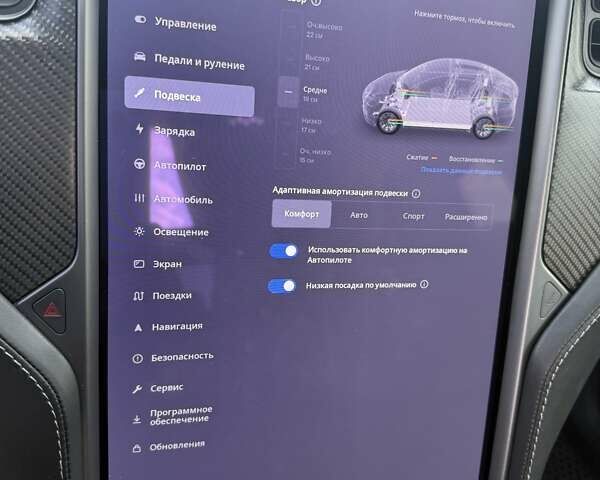 Синий Тесла Модель Х, объемом двигателя 0 л и пробегом 65 тыс. км за 49944 $, фото 11 на Automoto.ua