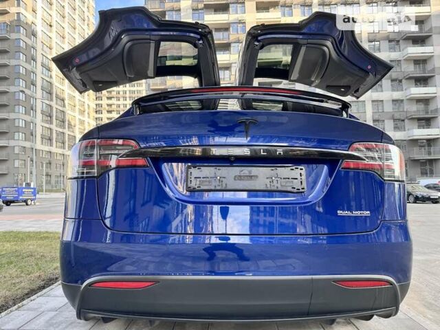 Синий Тесла Модель Х, объемом двигателя 0 л и пробегом 59 тыс. км за 51000 $, фото 46 на Automoto.ua