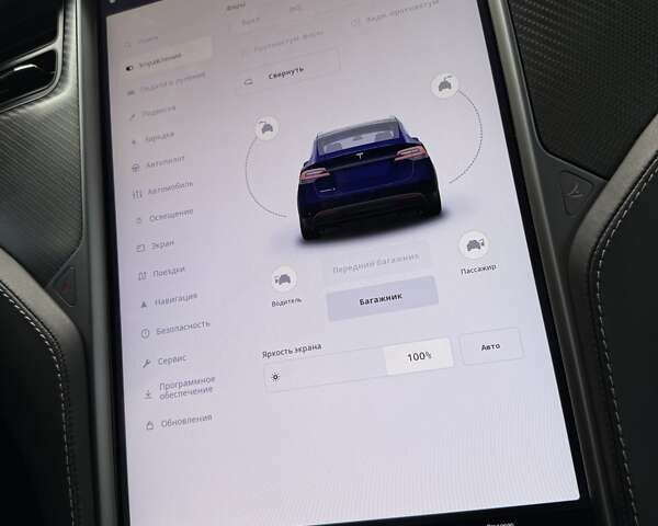 Синий Тесла Модель Х, объемом двигателя 0 л и пробегом 59 тыс. км за 51100 $, фото 42 на Automoto.ua