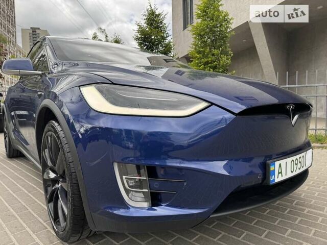 Синій Тесла Модель Х, об'ємом двигуна 0 л та пробігом 59 тис. км за 51000 $, фото 155 на Automoto.ua