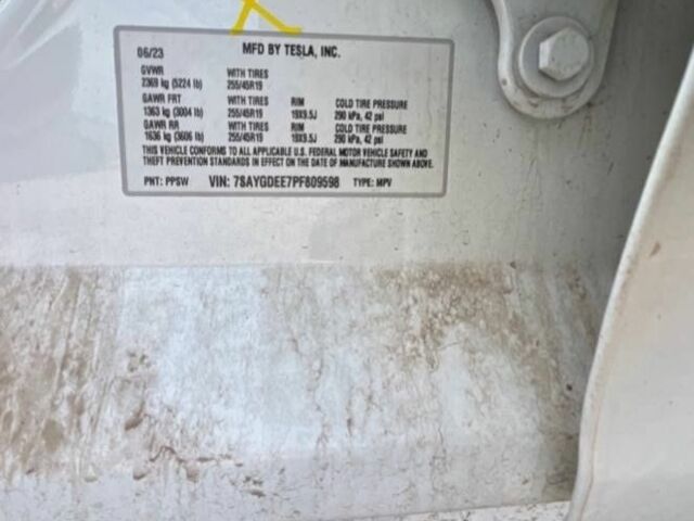 Синий Тесла Модель Х, объемом двигателя 0 л и пробегом 30 тыс. км за 10000 $, фото 13 на Automoto.ua