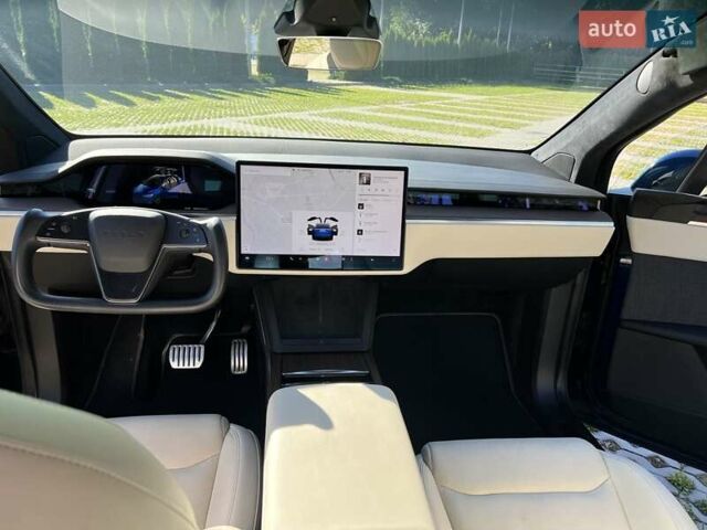 Синий Тесла Модель Х, объемом двигателя 0 л и пробегом 39 тыс. км за 47500 $, фото 8 на Automoto.ua