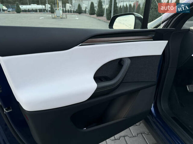 Тесла Модель Х 2022 в Днепре (Днепропетровске) на Automoto.ua Синий Тесла Модель Х, объемом двигателя 0 л и пробегом 27 тыс. км за 45000 $, фото 10 на Automoto.ua