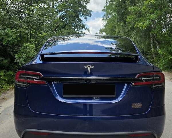Синій Тесла Модель Х, об'ємом двигуна 0 л та пробігом 82 тис. км за 43000 $, фото 5 на Automoto.ua