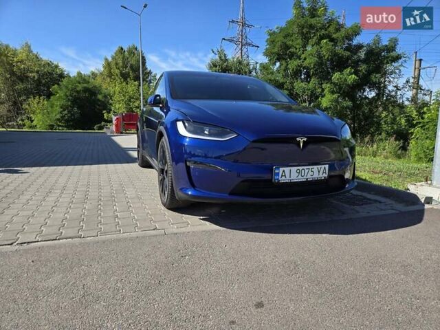 Синий Тесла Модель Х, объемом двигателя 0 л и пробегом 70 тыс. км за 49900 $, фото 11 на Automoto.ua