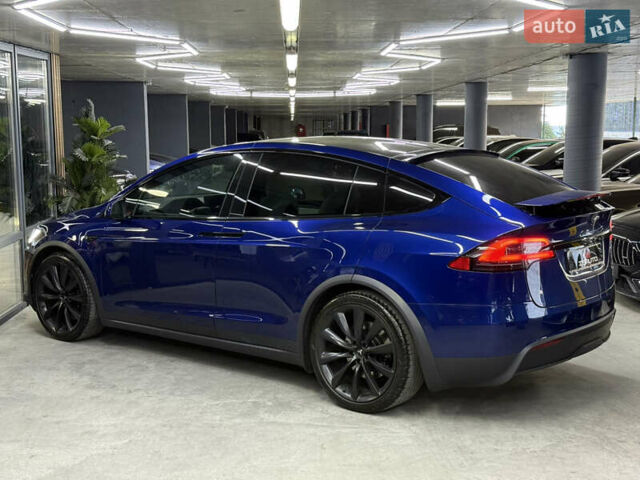 Синий Тесла Модель Х, объемом двигателя 0 л и пробегом 29 тыс. км за 47900 $, фото 9 на Automoto.ua