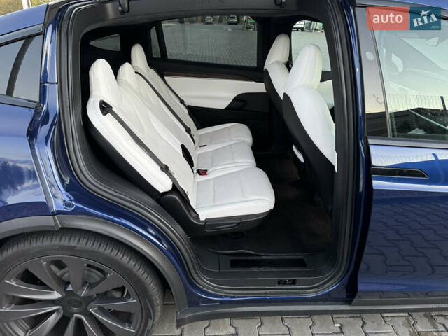 Тесла Модель Х 2022 в Днепре (Днепропетровске) на Automoto.ua Синий Тесла Модель Х, объемом двигателя 0 л и пробегом 27 тыс. км за 45000 $, фото 22 на Automoto.ua