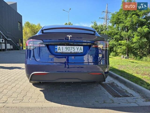 Синий Тесла Модель Х, объемом двигателя 0 л и пробегом 70 тыс. км за 49900 $, фото 17 на Automoto.ua