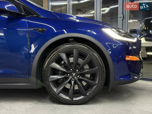 Синий Тесла Модель Х, объемом двигателя 0 л и пробегом 29 тыс. км за 47900 $, фото 4 на Automoto.ua