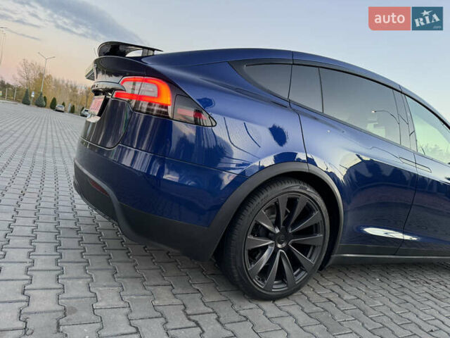 Тесла Модель Х 2022 в Днепре (Днепропетровске) на Automoto.ua Синий Тесла Модель Х, объемом двигателя 0 л и пробегом 27 тыс. км за 45000 $, фото 5 на Automoto.ua