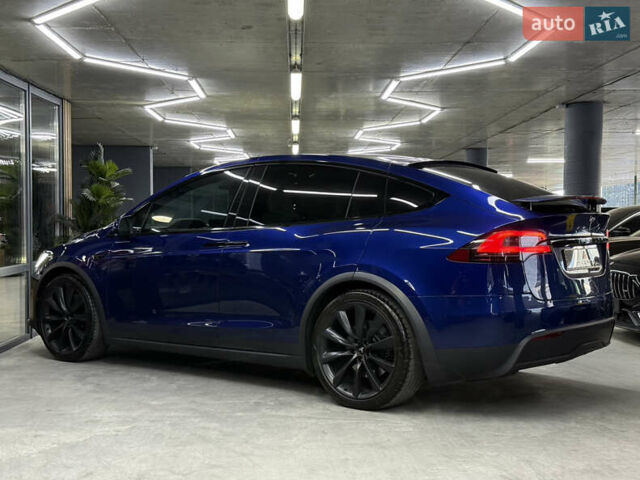 Синий Тесла Модель Х, объемом двигателя 0 л и пробегом 29 тыс. км за 47900 $, фото 10 на Automoto.ua