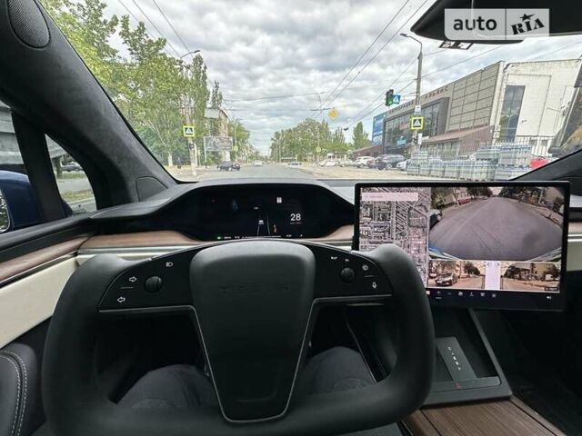 Синий Тесла Модель Х, объемом двигателя 0 л и пробегом 22 тыс. км за 52000 $, фото 3 на Automoto.ua