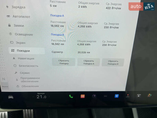 Синий Тесла Модель Х, объемом двигателя 0 л и пробегом 20 тыс. км за 62000 $, фото 14 на Automoto.ua