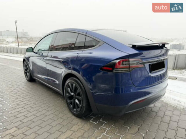 Синий Тесла Модель Х, объемом двигателя 0 л и пробегом 87 тыс. км за 42000 $, фото 3 на Automoto.ua