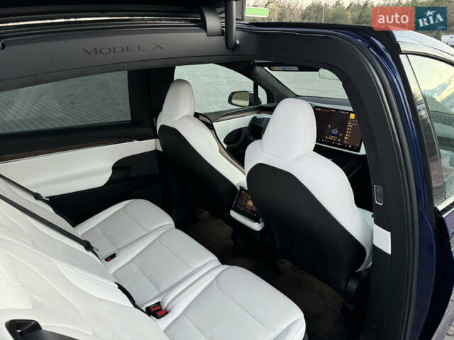 Тесла Модель Х 2022 в Днепре (Днепропетровске) на Automoto.ua Синий Тесла Модель Х, объемом двигателя 0 л и пробегом 27 тыс. км за 45000 $, фото 23 на Automoto.ua