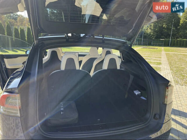 Синий Тесла Модель Х, объемом двигателя 0 л и пробегом 39 тыс. км за 42000 $, фото 20 на Automoto.ua