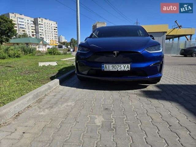 Синий Тесла Модель Х, объемом двигателя 0 л и пробегом 70 тыс. км за 49900 $, фото 22 на Automoto.ua