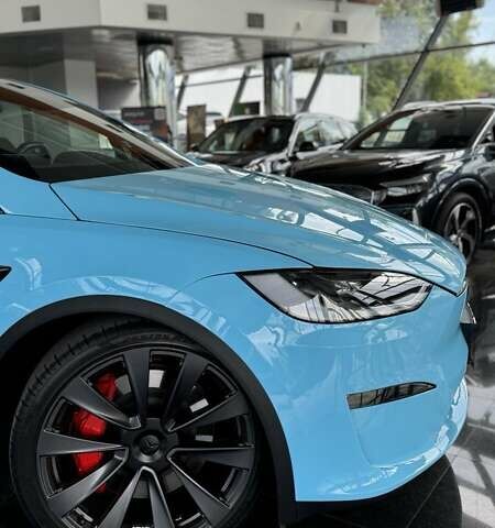 Синий Тесла Модель Х, объемом двигателя 0 л и пробегом 20 тыс. км за 56500 $, фото 7 на Automoto.ua