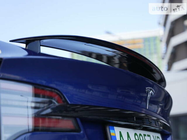 Синий Тесла Модель Х, объемом двигателя 0 л и пробегом 2 тыс. км за 72900 $, фото 16 на Automoto.ua