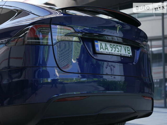 Синій Тесла Модель Х, об'ємом двигуна 0 л та пробігом 2 тис. км за 72900 $, фото 64 на Automoto.ua