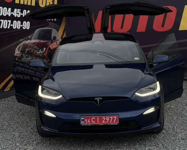 Синій Тесла Модель Х, об'ємом двигуна 0 л та пробігом 23 тис. км за 46500 $, фото 14 на Automoto.ua
