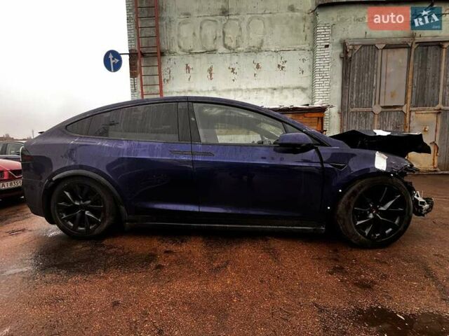 Синій Тесла Модель Х, об'ємом двигуна 0 л та пробігом 25 тис. км за 48990 $, фото 5 на Automoto.ua