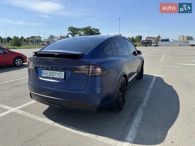 Синий Тесла Модель Х, объемом двигателя 0 л и пробегом 23 тыс. км за 57000 $, фото 5 на Automoto.ua