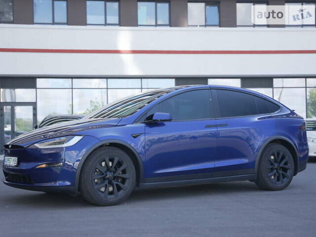 Синій Тесла Модель Х, об'ємом двигуна 0 л та пробігом 2 тис. км за 72900 $, фото 6 на Automoto.ua
