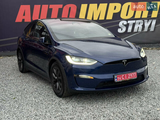 Синій Тесла Модель Х, об'ємом двигуна 0 л та пробігом 23 тис. км за 46500 $, фото 5 на Automoto.ua