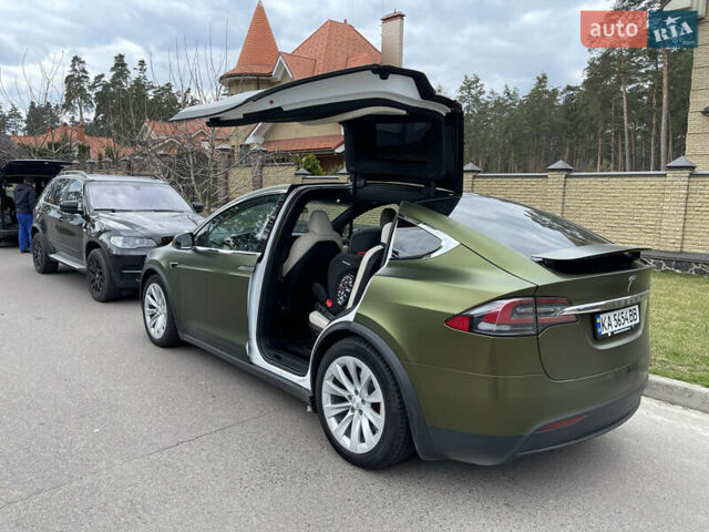 Зелений Тесла Модель Х, об'ємом двигуна 0 л та пробігом 145 тис. км за 49999 $, фото 34 на Automoto.ua