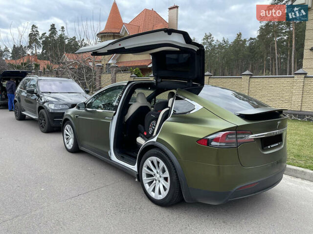 Зелений Тесла Модель Х, об'ємом двигуна 0 л та пробігом 145 тис. км за 49999 $, фото 18 на Automoto.ua