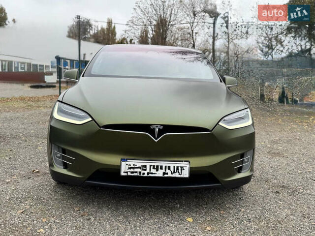 Зелений Тесла Модель Х, об'ємом двигуна 0 л та пробігом 145 тис. км за 49999 $, фото 22 на Automoto.ua