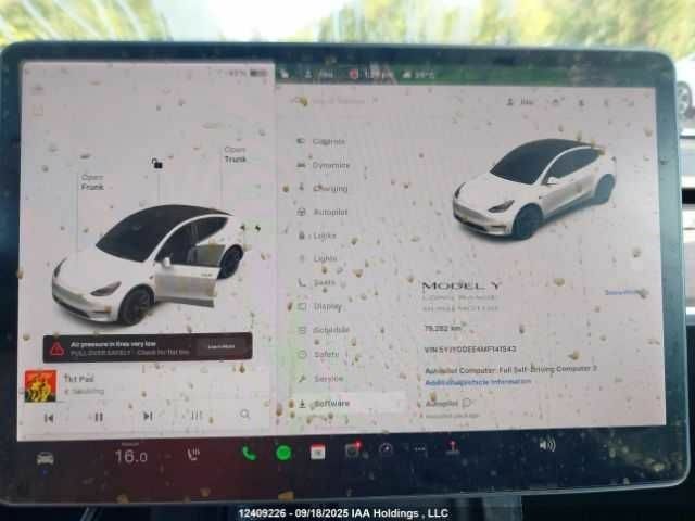 Білий Тесла Інша, об'ємом двигуна 0 л та пробігом 79 тис. км за 16000 $, фото 6 на Automoto.ua