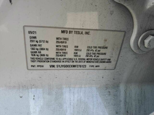 Білий Тесла Інша, об'ємом двигуна 0 л та пробігом 169 тис. км за 13700 $, фото 9 на Automoto.ua